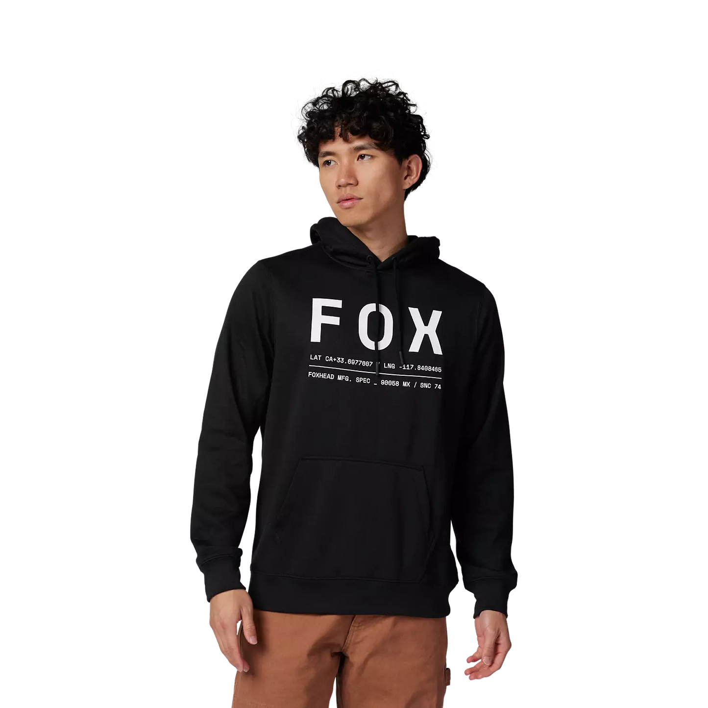 FOX CAMISOLA CAPUZ NON STOP CREW PRETO