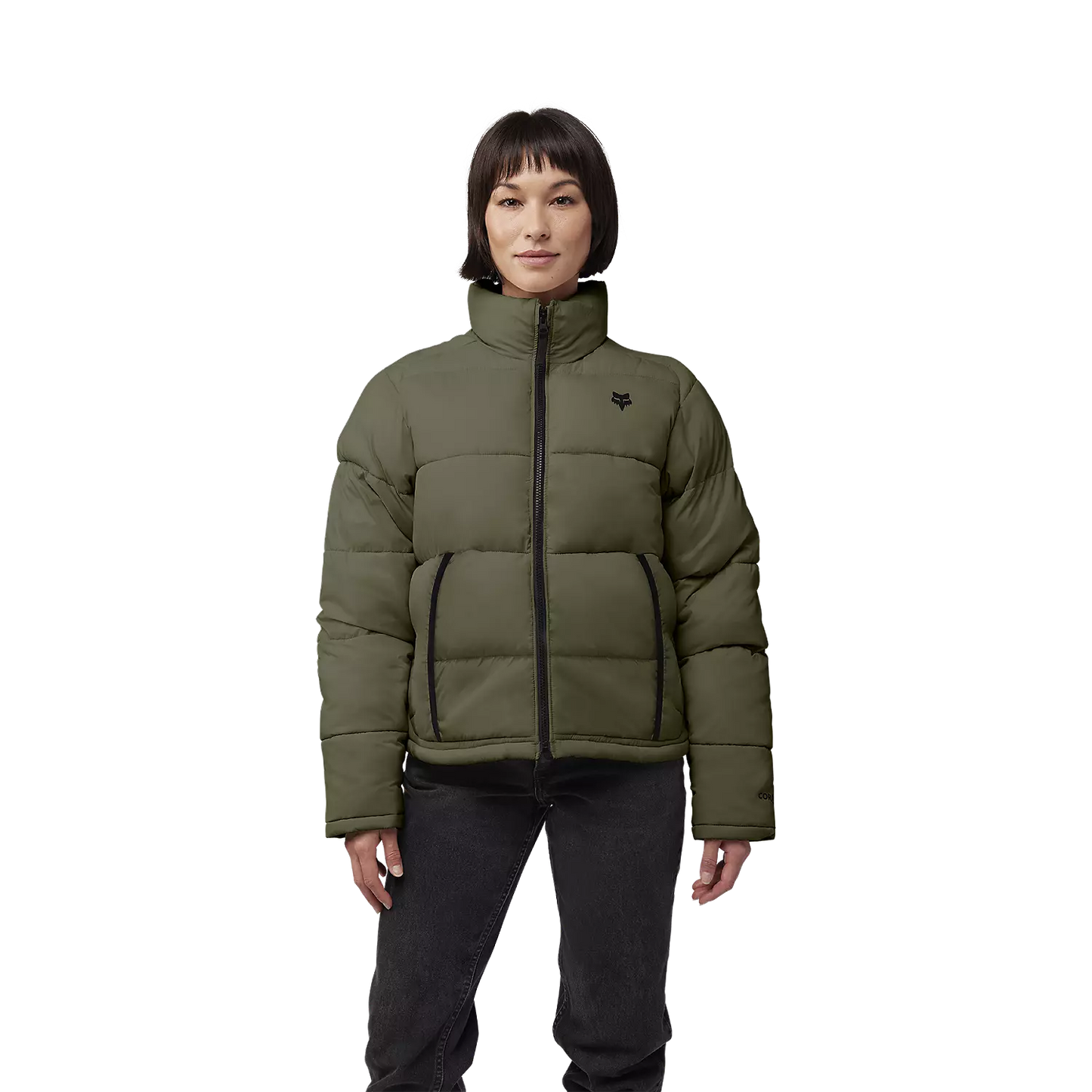 FOX CASACO MULHER RIDGEWAY HI-LOFT VERDE AZEITONA