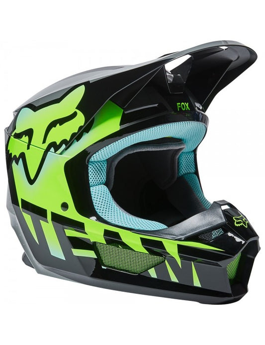 CAPACETE FOX V1 TRICE TEAL 22