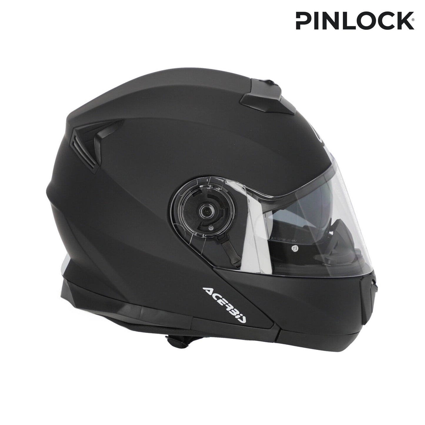 CAPACETE MODULAR SEREL PRETO ACERBIS