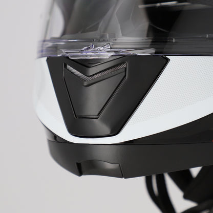 CAPACETE SEREL AZUL/BRANCO ACERBIS