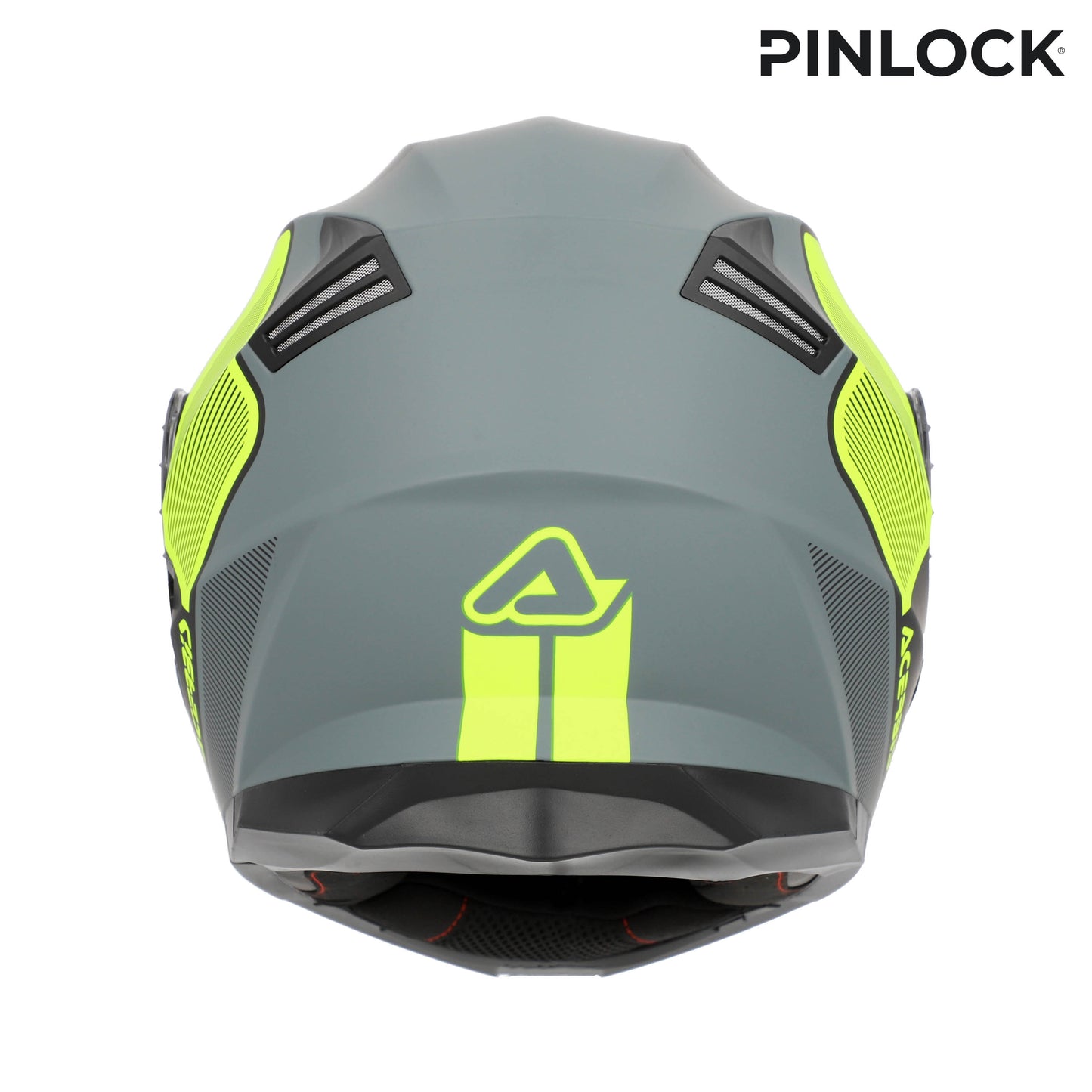CAPACETE SEREL PRETO/AMARELO ACERBIS