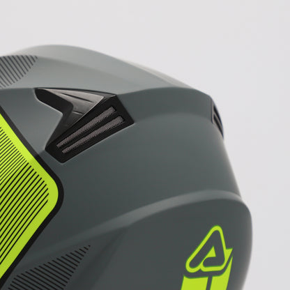 CAPACETE SEREL PRETO/AMARELO ACERBIS