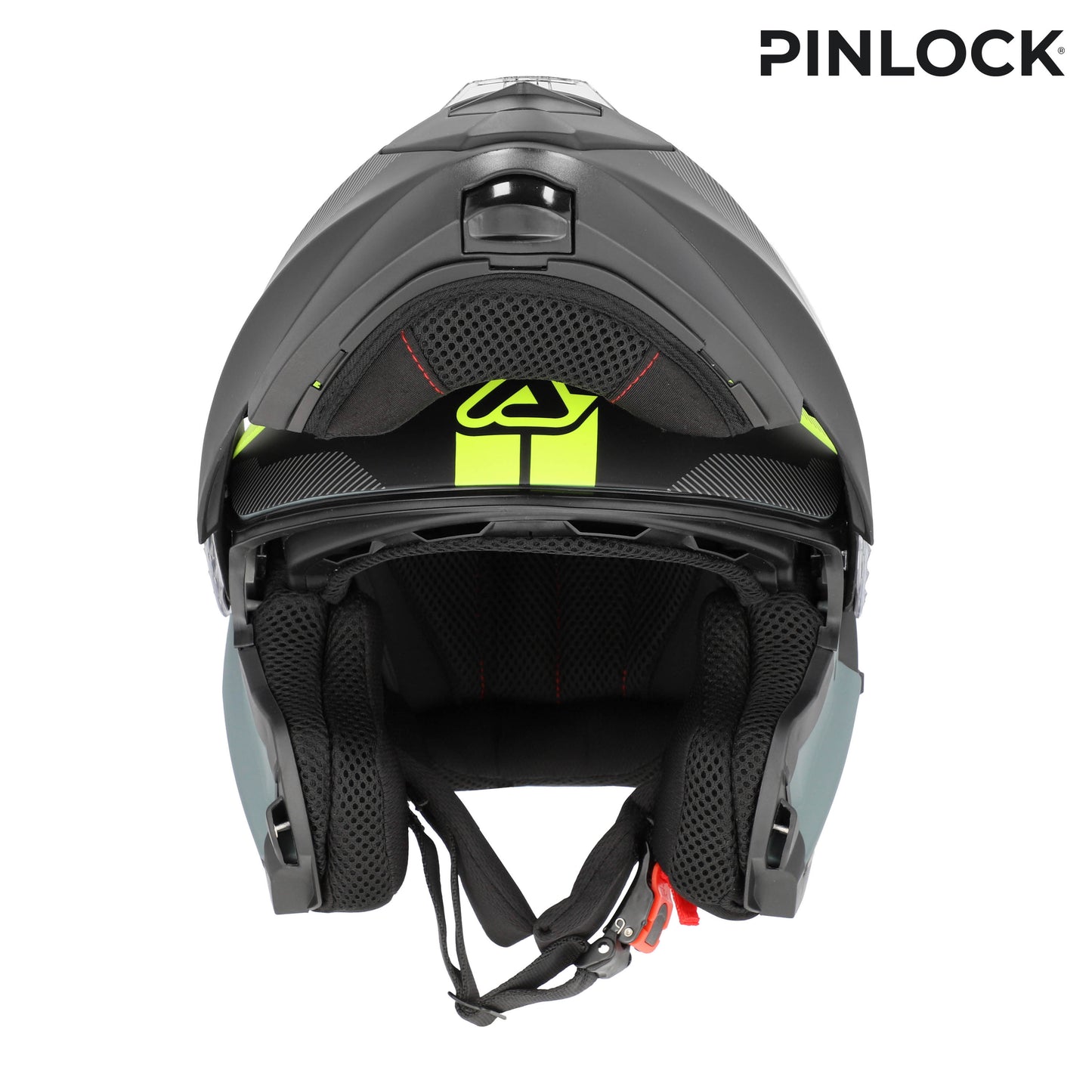 CAPACETE SEREL PRETO/AMARELO ACERBIS