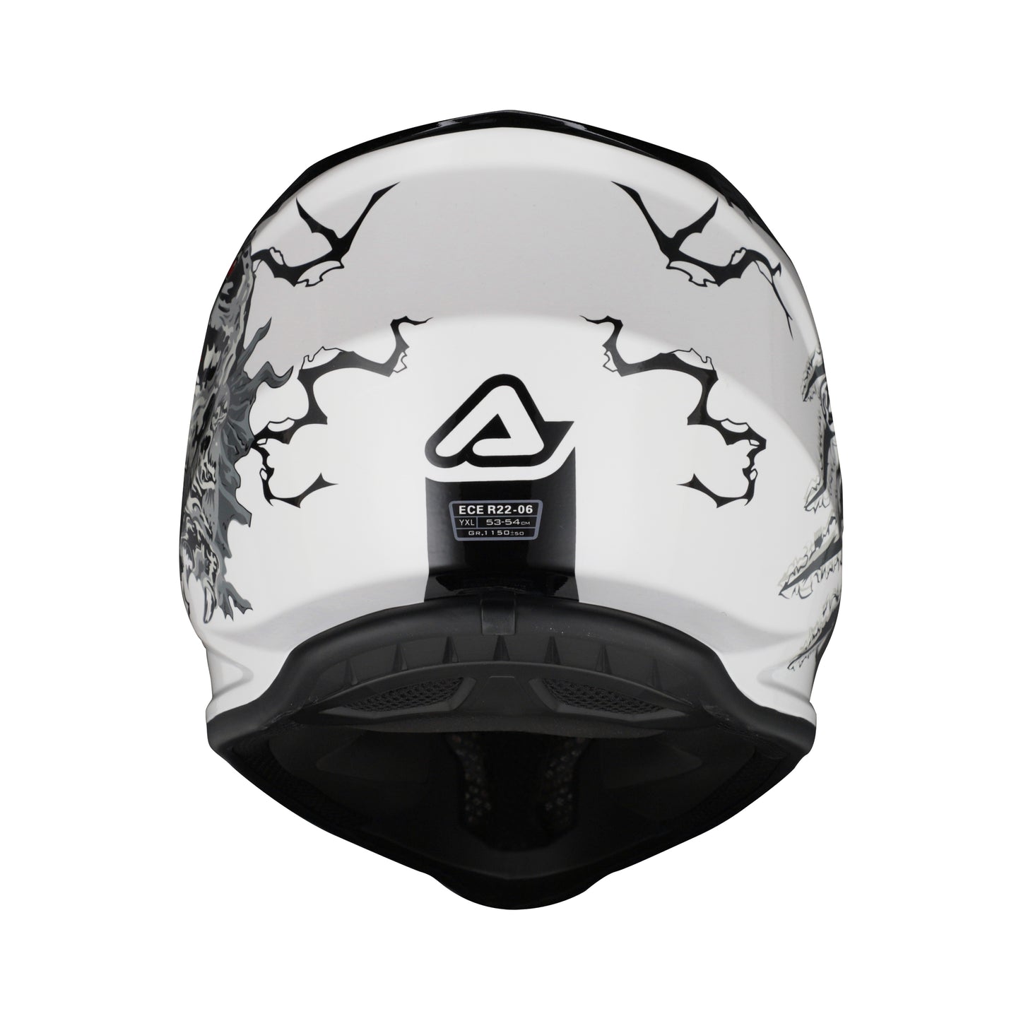 ACERBIS PROFILE PRETO/BRANCO CRIANÇA