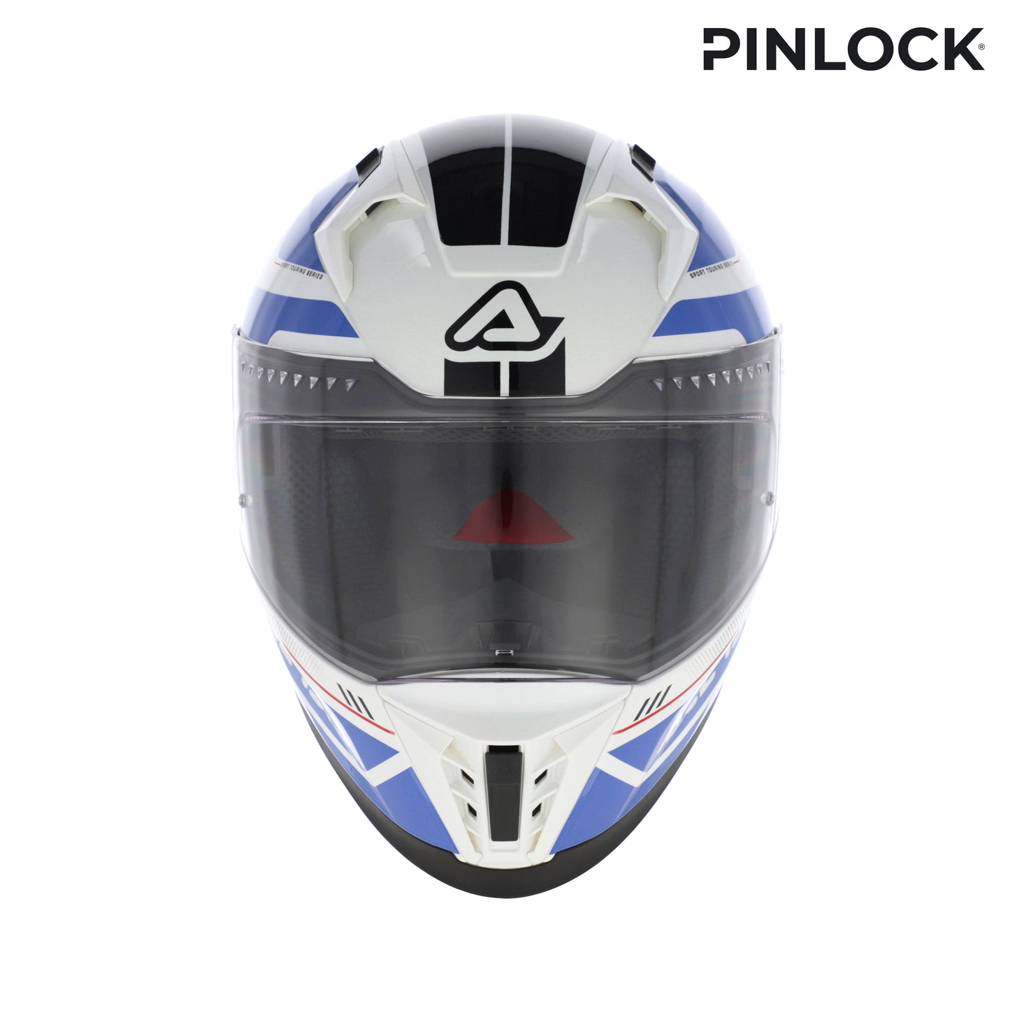 CAPACETE X-WAY GRAPHIC BRANCO/AZUL ACERBIS