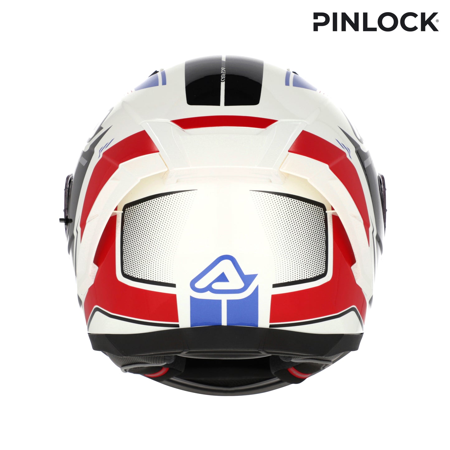 CAPACETE X-WAY GRAPHIC BRANCO/AZUL ACERBIS