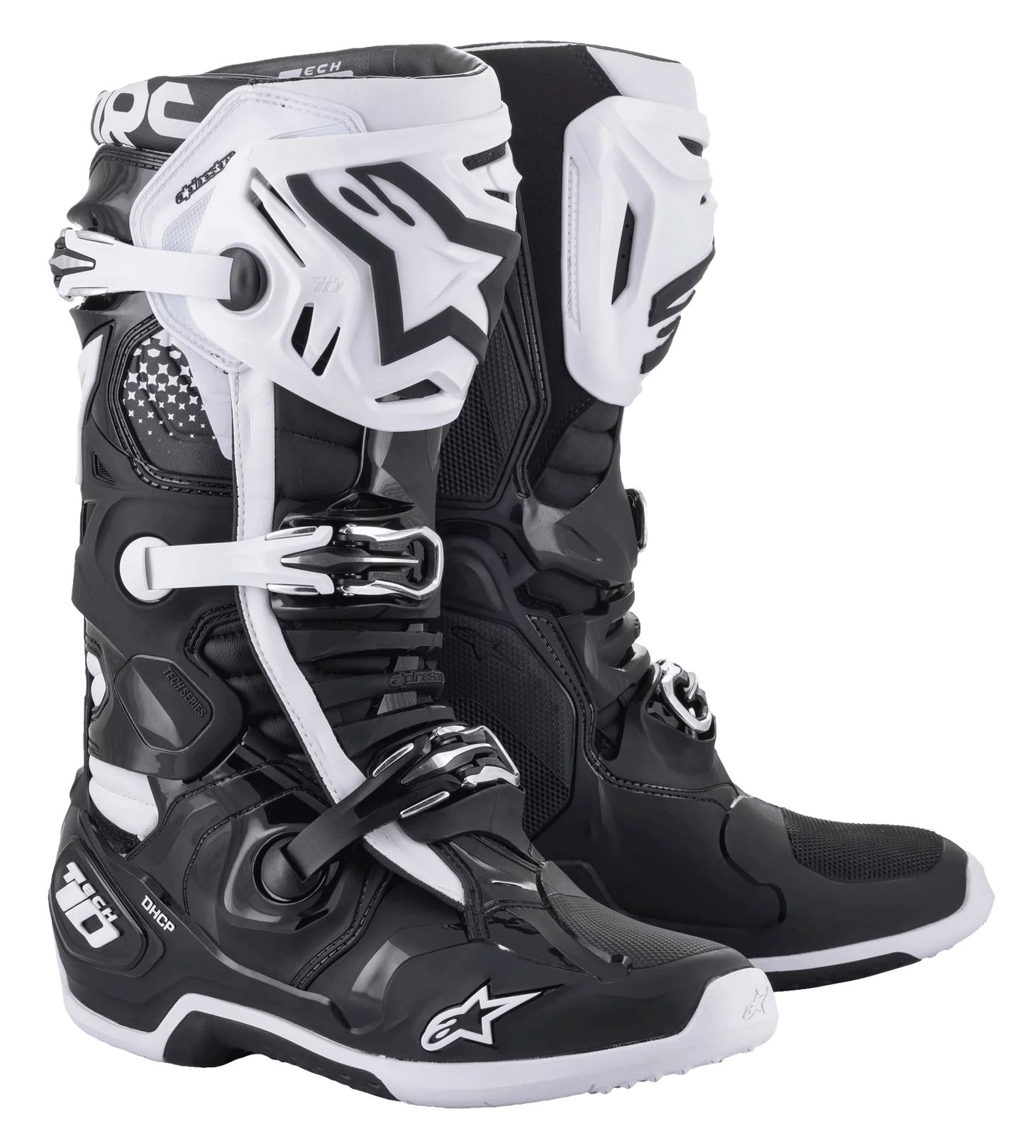 ALPINESTARS BOTAS TECH 10 PRETO/BRANCO