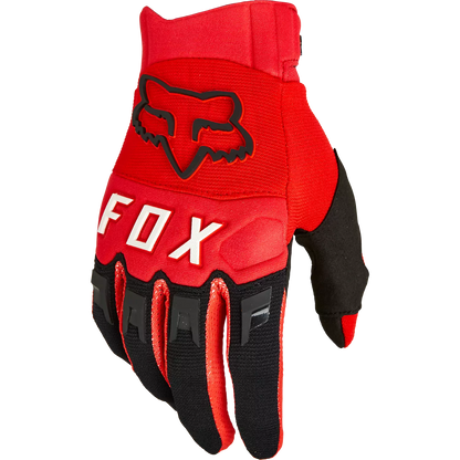 FOX LUVAS DIRTPAW VERMELHAS