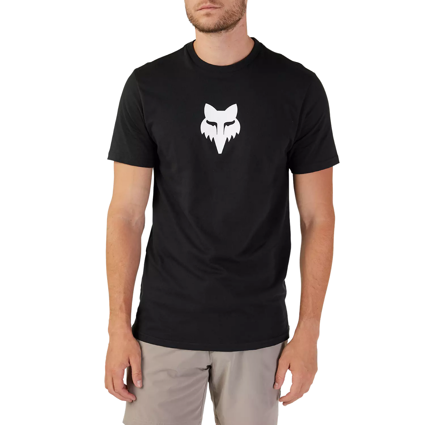 FOX T-SHIRT HEAD PREMIUM PRETO