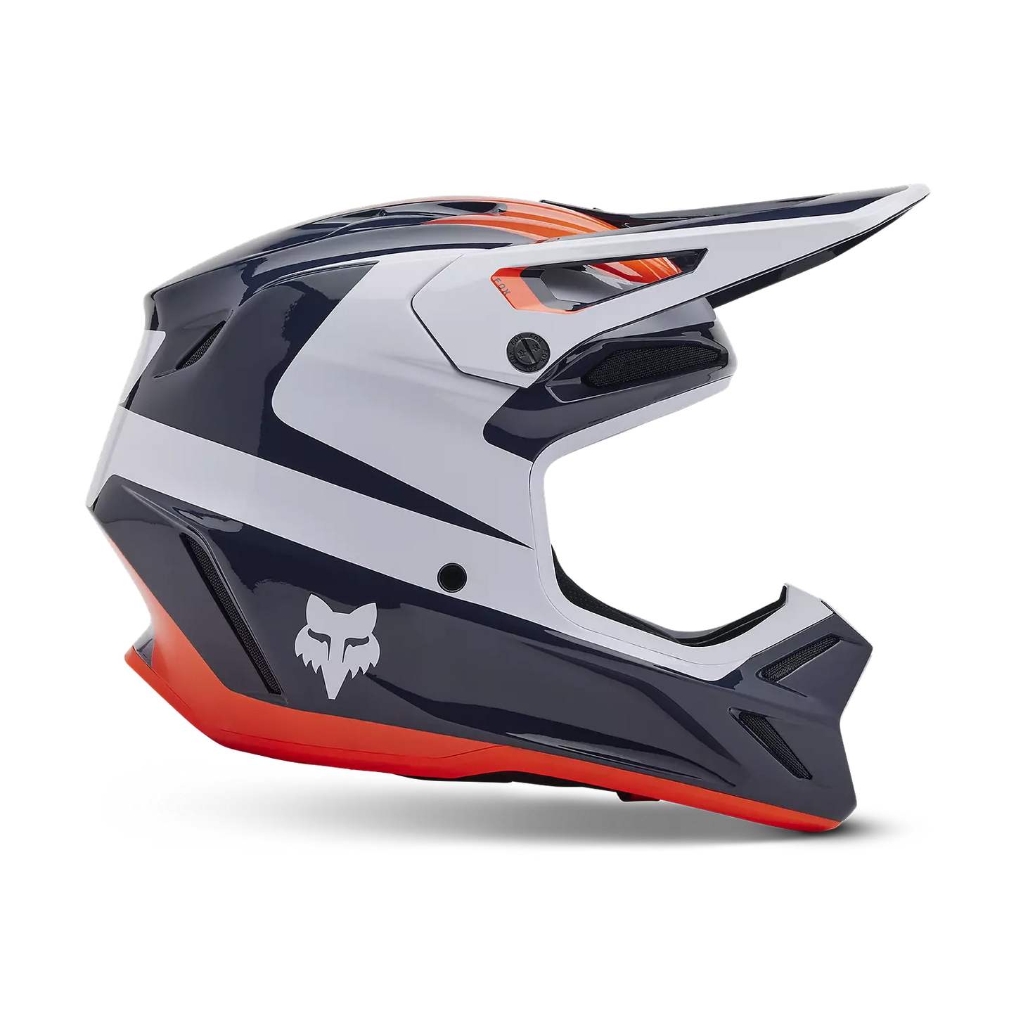 FOX CAPACETE V3 DIVIDER AZUL MEIA-NOITE