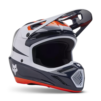 FOX CAPACETE V3 DIVIDER AZUL MEIA-NOITE