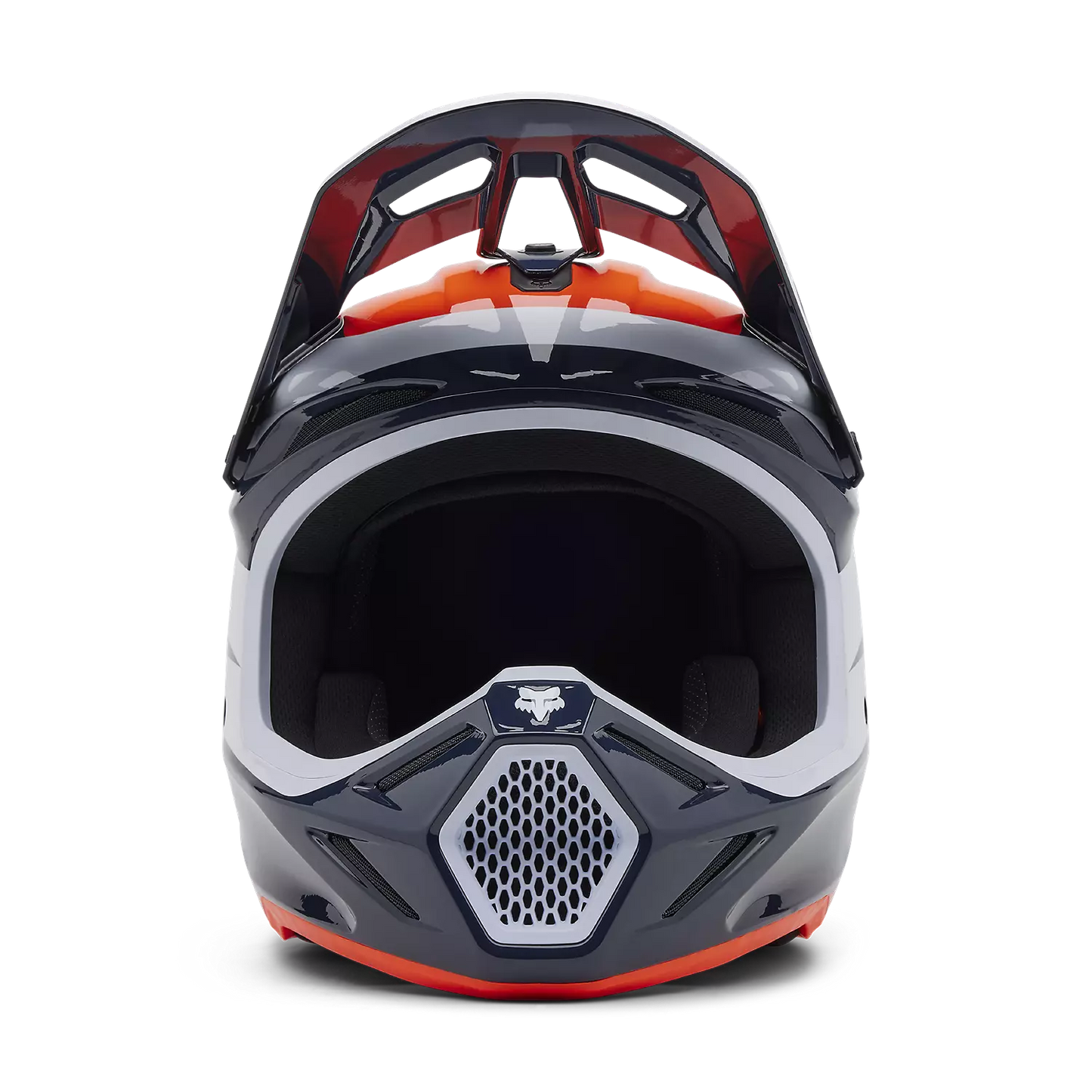 FOX CAPACETE V3 DIVIDER AZUL MEIA-NOITE