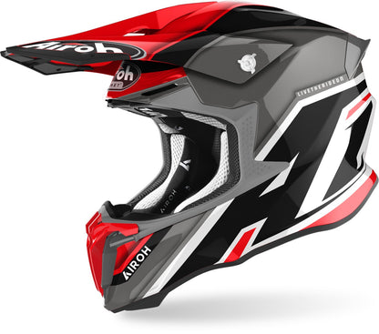 AIROH CAPACETE TWIST 2.0 SHAKEN RED GLOSS