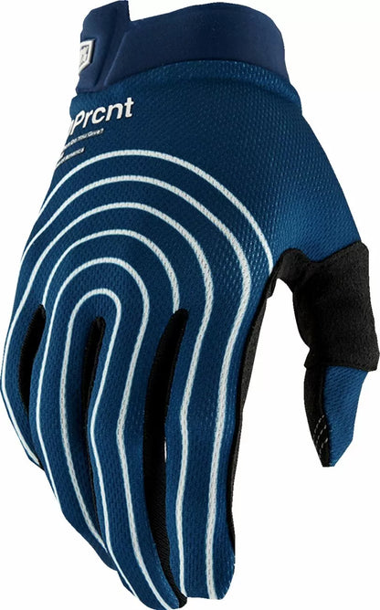 100% LUVAS iTRACK REWIND NAVY