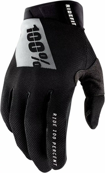 100% LUVAS RIDEFIT PRETO
