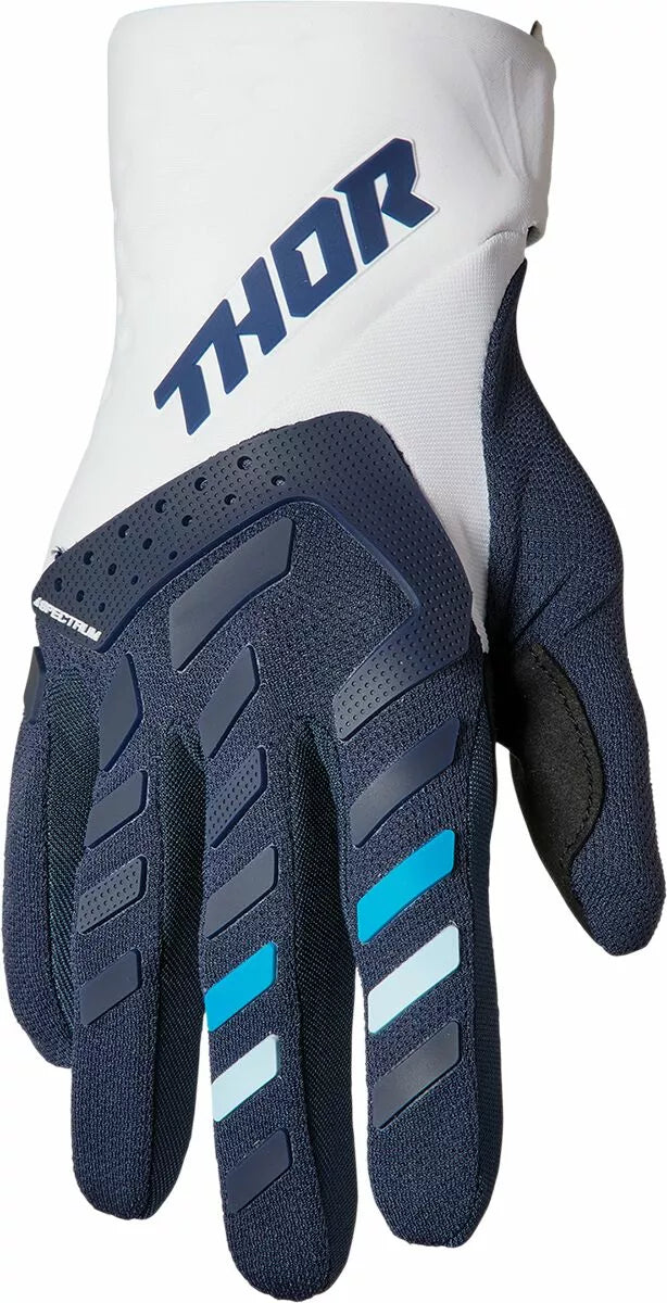 THOR LUVAS SPECTRUM MULHER BRANCO/AZUL