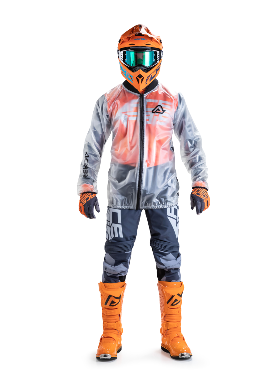 ACERBIS CASACO DE CHUVA TRANSPARENTE PRO 3.0