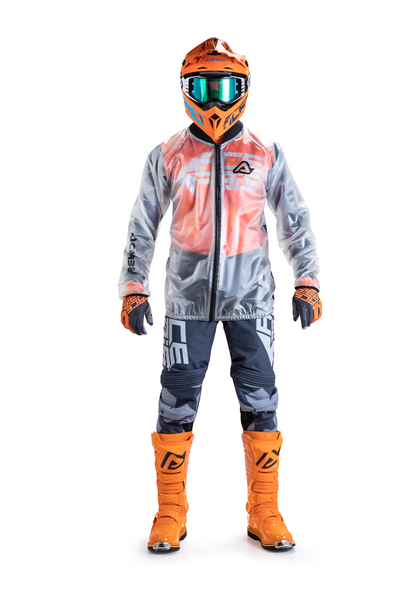 ACERBIS CASACO DE CHUVA TRANSPARENTE PRO 3.0