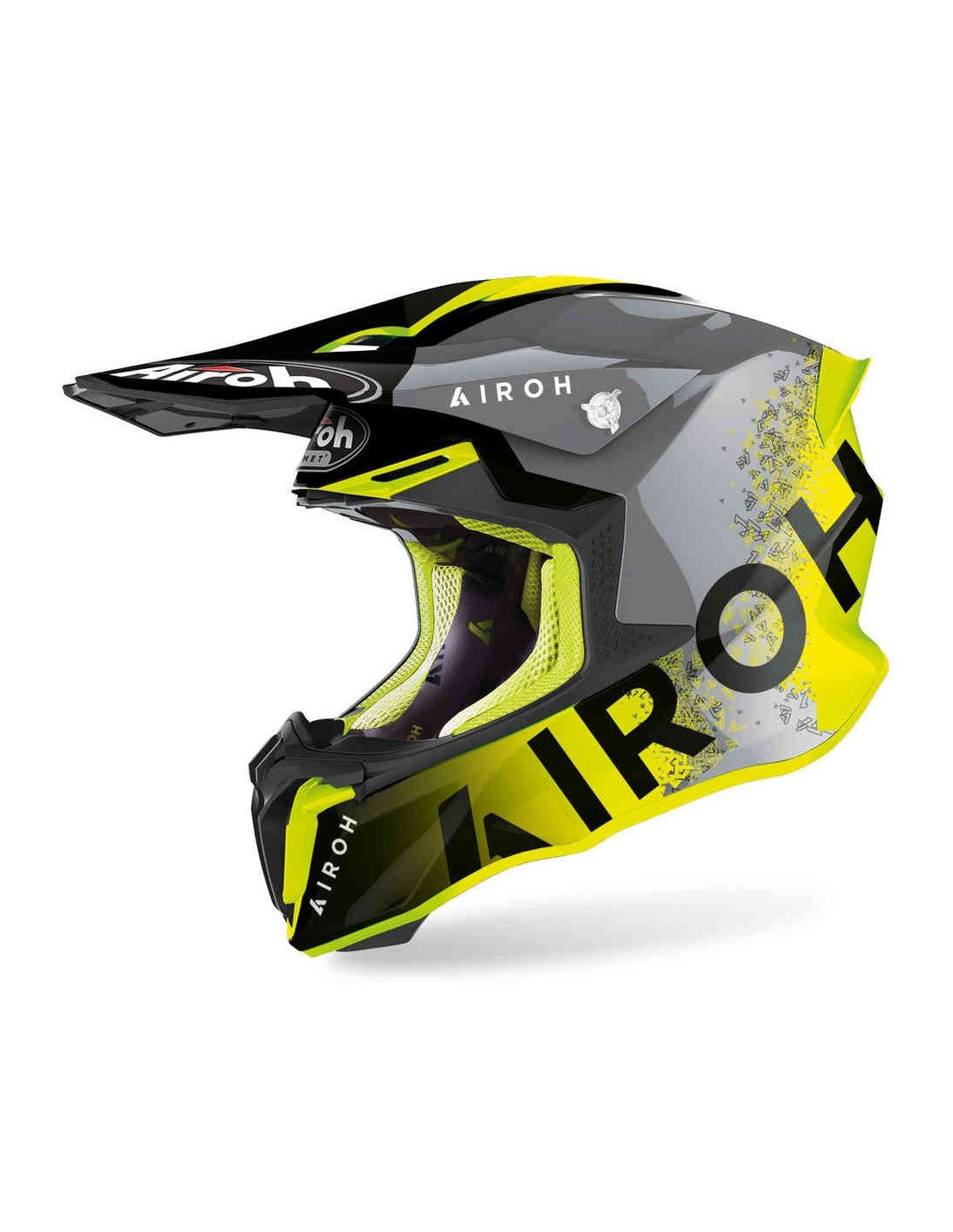 AIROH CAPACETE TWIST 2.0 BIT YELLOW