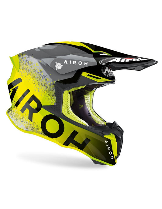AIROH CAPACETE TWIST 2.0 BIT YELLOW
