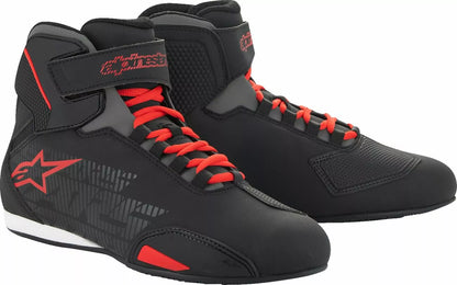 ALPINESTARS BOTAS SEKTOR PRETO/VERMELHO