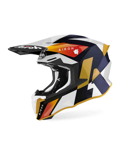 AIROH CAPACETE TWIST 2.0 LIFT WHITE GLOSS