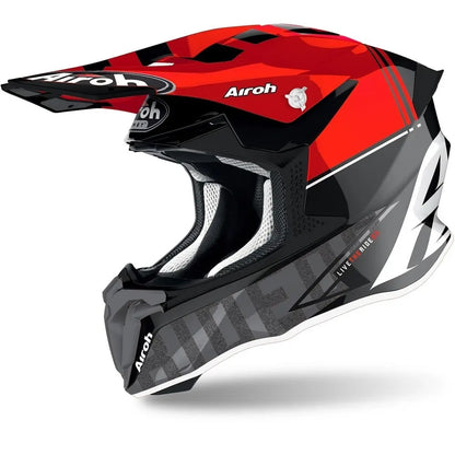 AIROH CAPACETE TWIST 2.0 TECH RED GLOSS